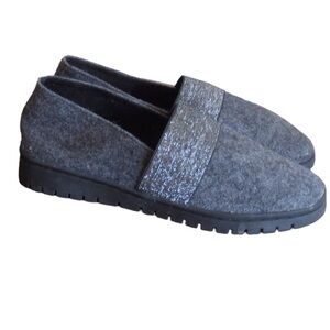 Yellow Box Grey Slip On Shoes Casual